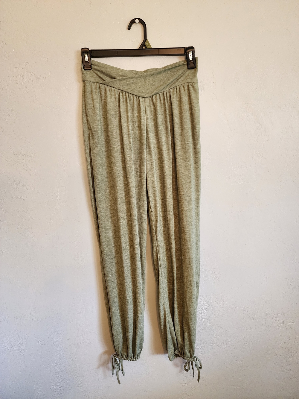 HALARA Green Drawstring Hem Track Pants